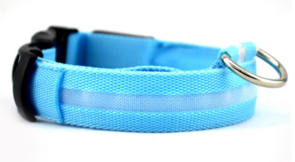 LED Dog Collar – Night Safety Collar, USB Rechargeable & Battery, Waterproof & Adjustable