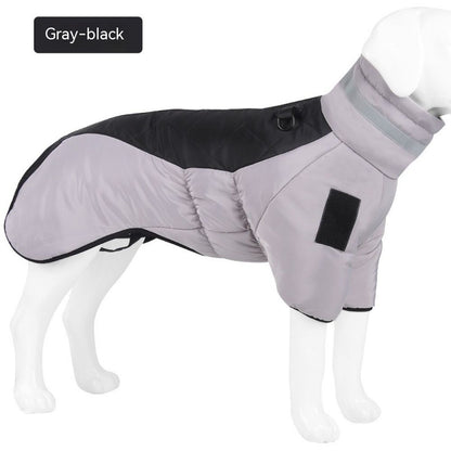 Winter Dog Coat – Waterproof, Warm Padded Vest for Medium & Large Dogs