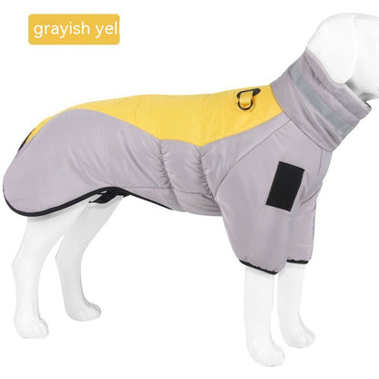 Winter Dog Coat – Waterproof, Warm Padded Vest for Medium & Large Dogs